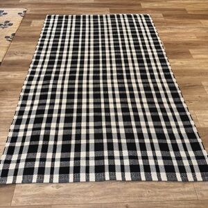 Dash & Albert Tattersall Handwoven Indoor Outdoor Rug